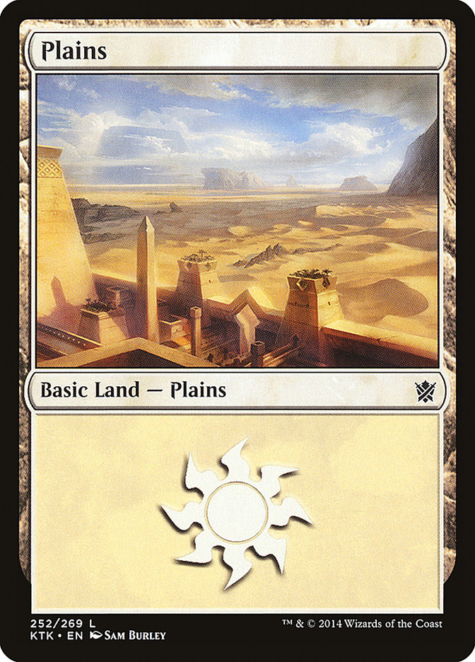 Plains (252) [Khans of Tarkir] [Foil]