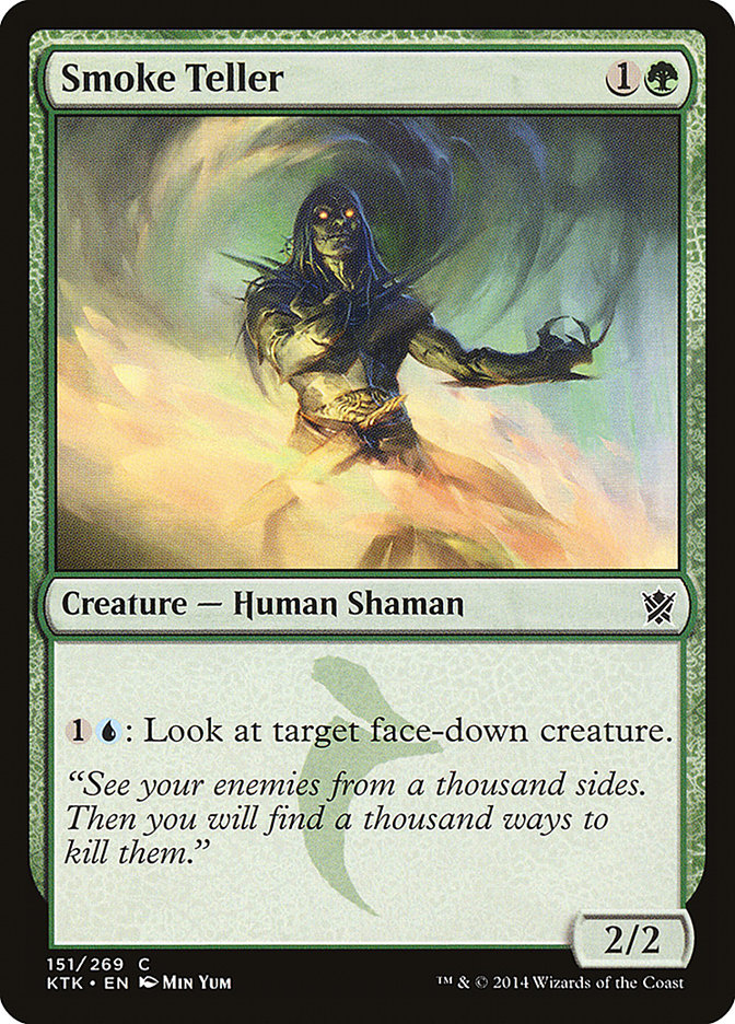 Smoke Teller [Khans of Tarkir] [Foil]