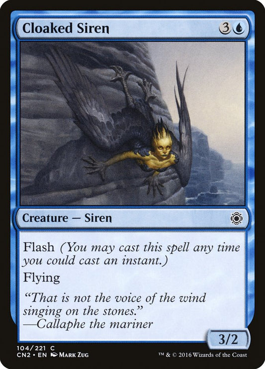 Cloaked Siren [Conspiracy: Take the Crown] [Foil]