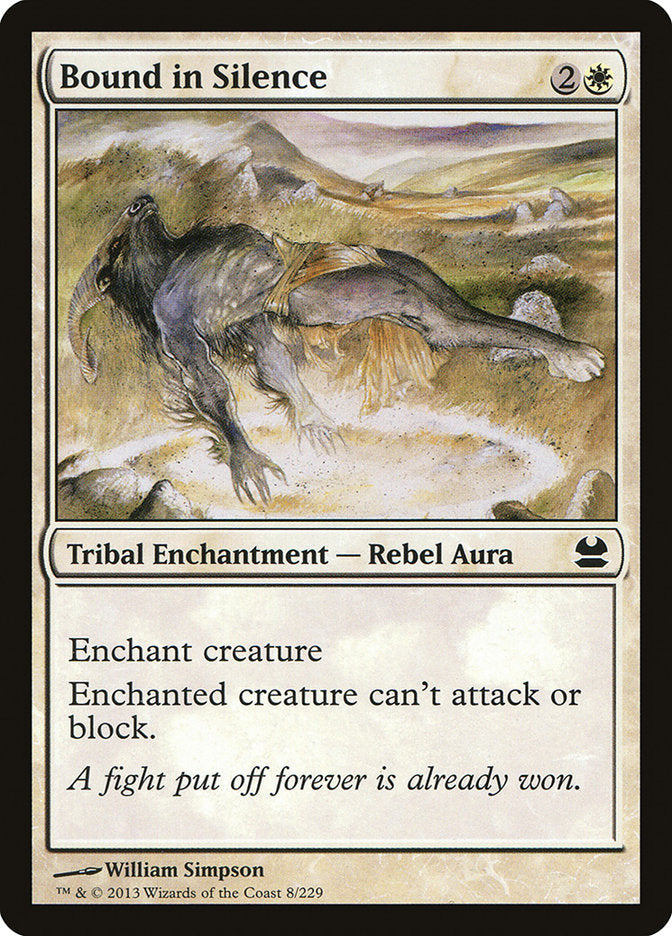 Bound in Silence [Modern Masters] [Foil]