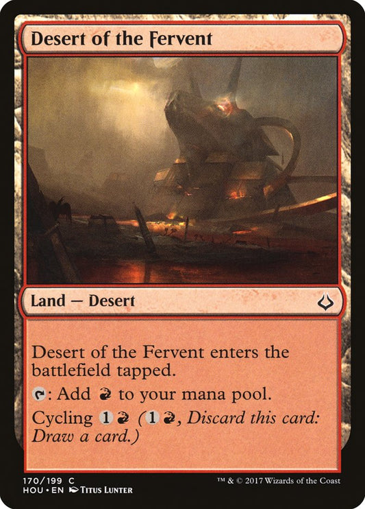 Desert of the Fervent [Hour of Devastation] [Foil]