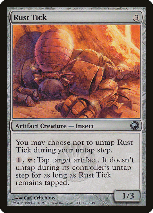Rust Tick [Scars of Mirrodin] [Foil]
