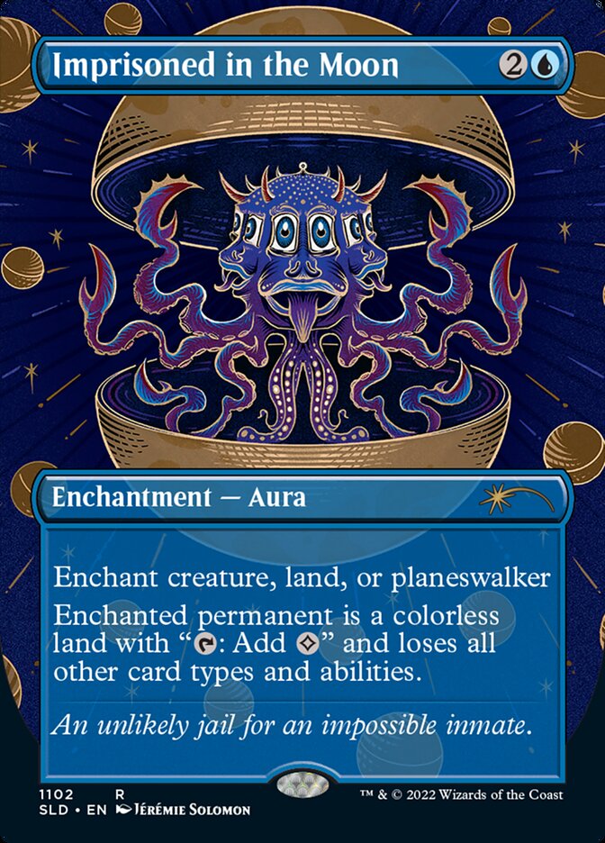 Imprisoned in the Moon (Borderless) [Secret Lair Drop Series] [Foil]