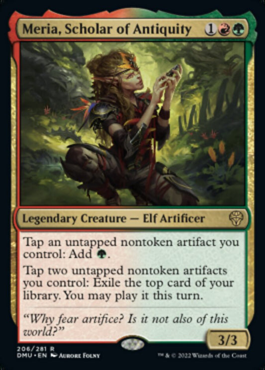 Meria, Scholar of Antiquity [Dominaria United] [Foil]