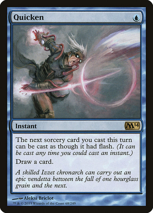 Quicken [Core Set 2014] [Foil]