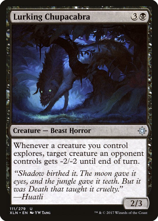 Lurking Chupacabra [Ixalan] [Foil]
