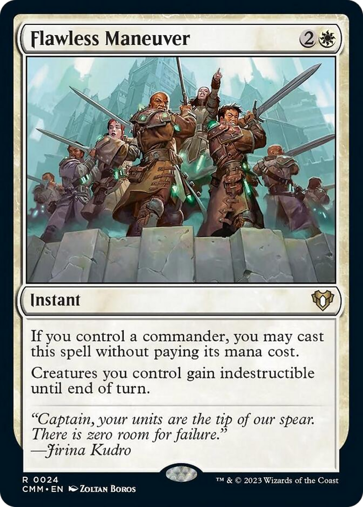 Flawless Maneuver [Commander Masters] [Foil]