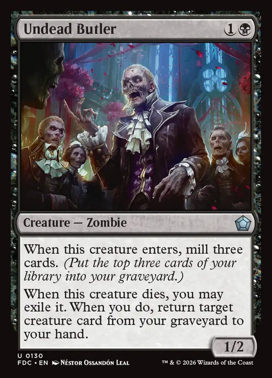 Undead Butler [Foundations Commander]