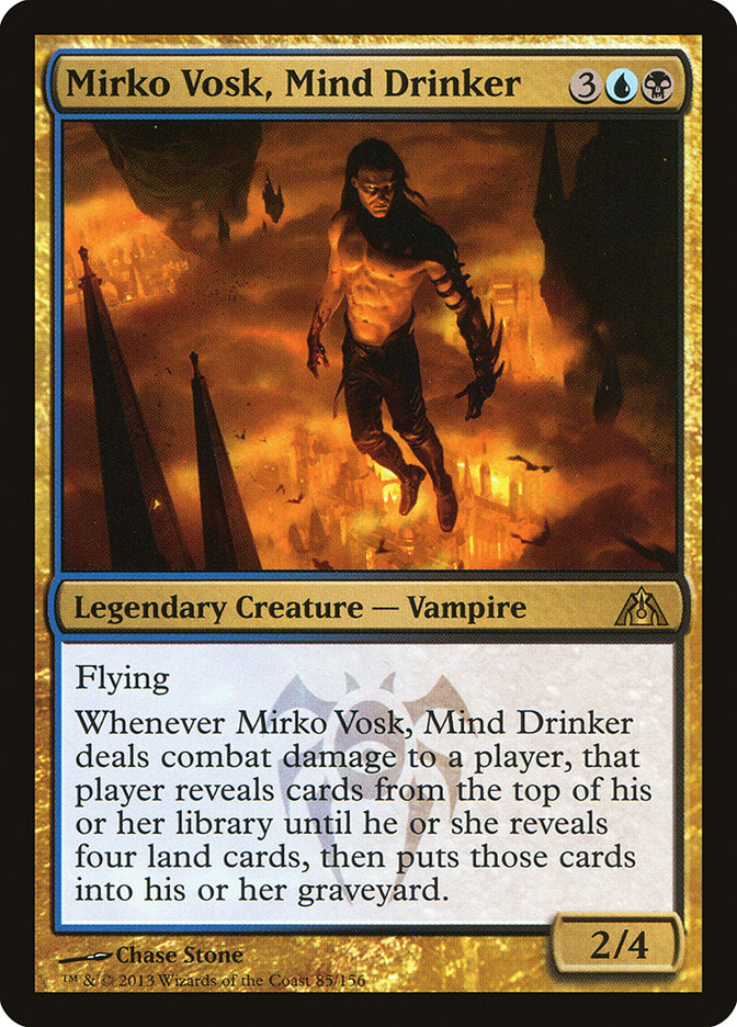 Mirko Vosk, Mind Drinker [Dragon's Maze] [Foil]