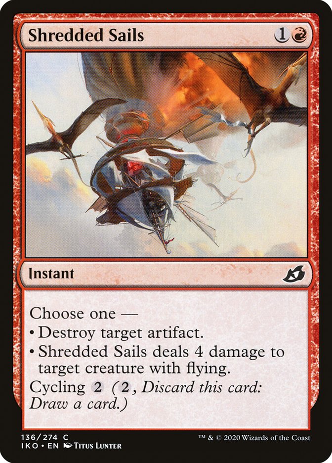 Shredded Sails [Ikoria: Lair of Behemoths] [Foil]