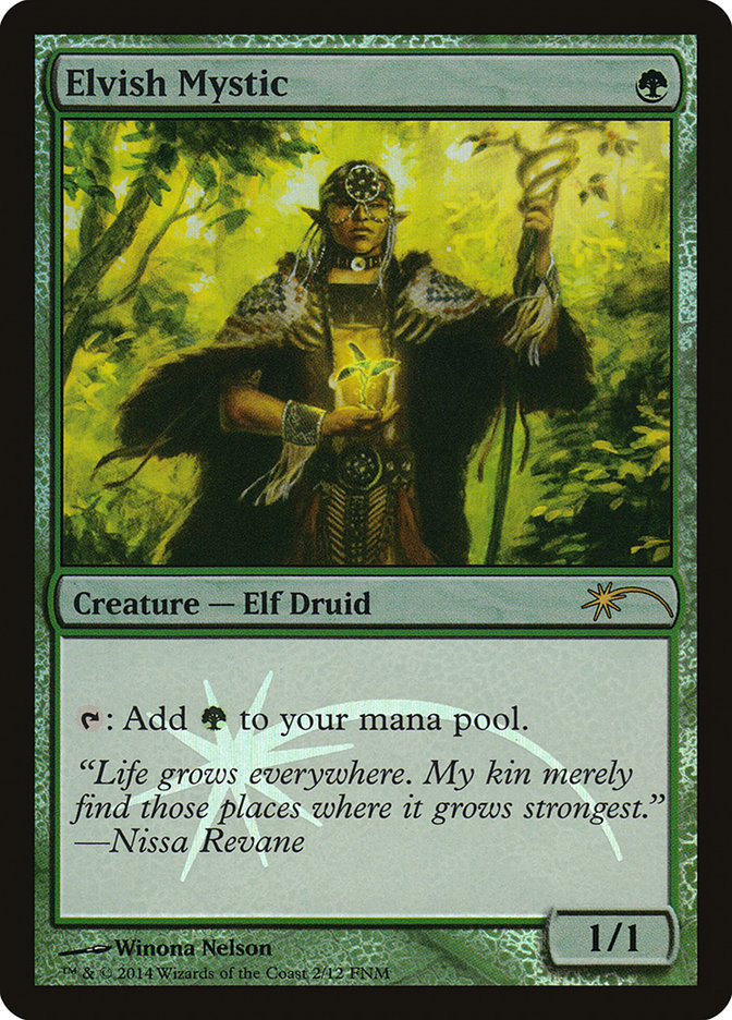 Elvish Mystic [Friday Night Core Set 2014]