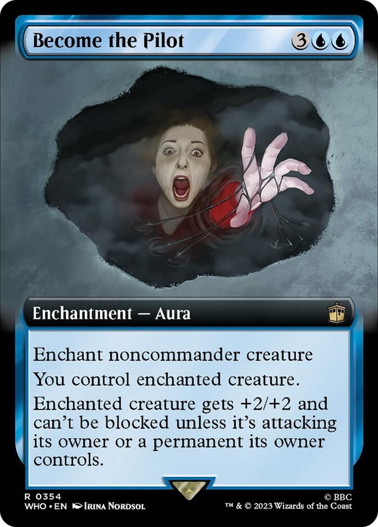 Become the Pilot (Extended Art) [Doctor Who] [Foil]