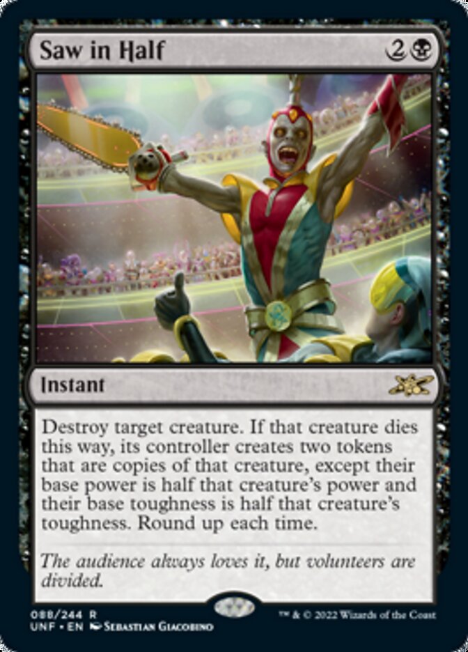 Saw in Half [Unfinity] [Foil]