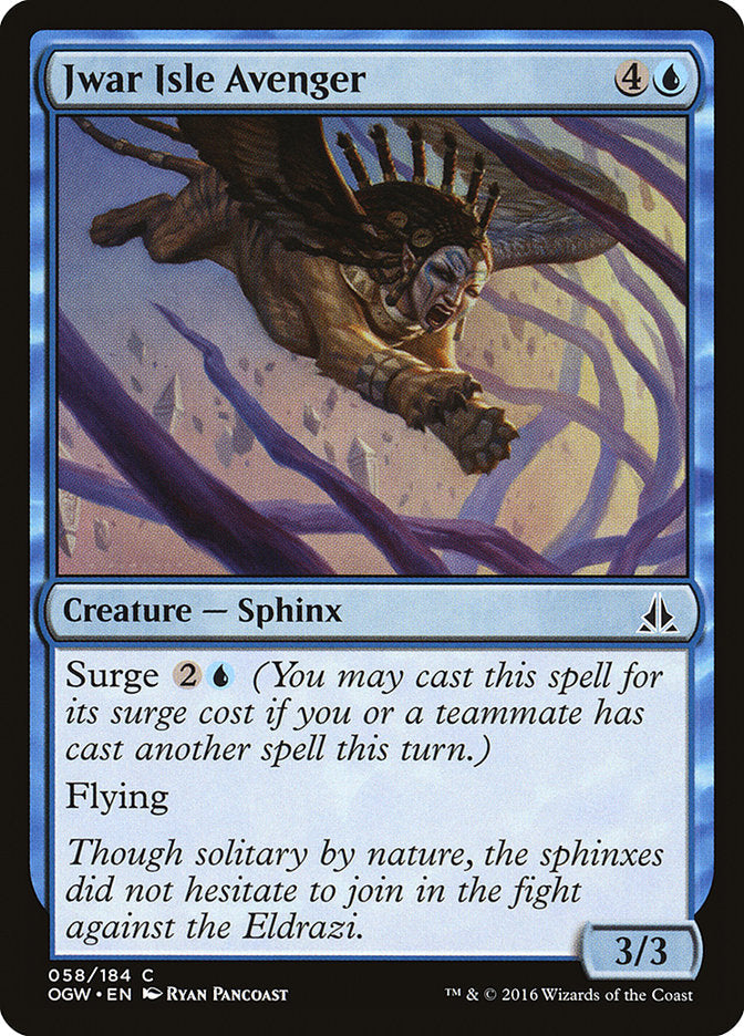 Jwar Isle Avenger [Oath of the Gatewatch] [Foil]
