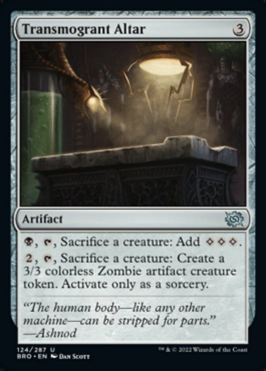 Transmogrant Altar [The Brothers' War] [Foil]