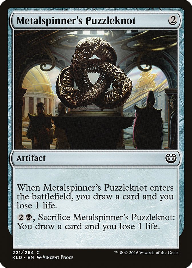 Metalspinner's Puzzleknot [Kaladesh] [Foil]