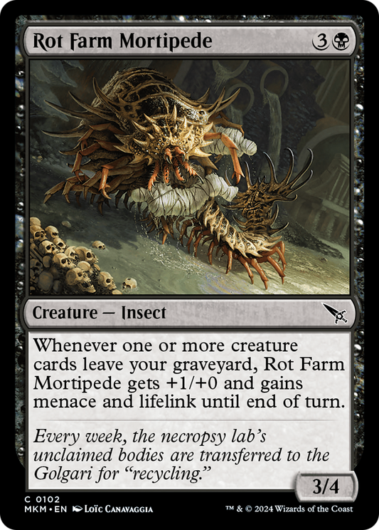 Rot Farm Mortipede [Murders at Karlov Manor] [Foil]