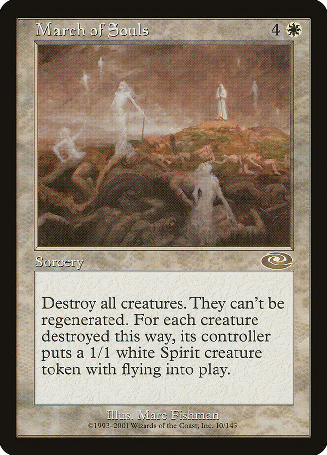March of Souls [Planeshift] [Foil]