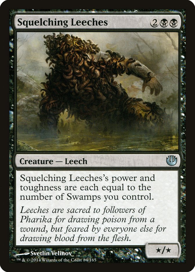 Squelching Leeches [Journey into Nyx] [Foil]