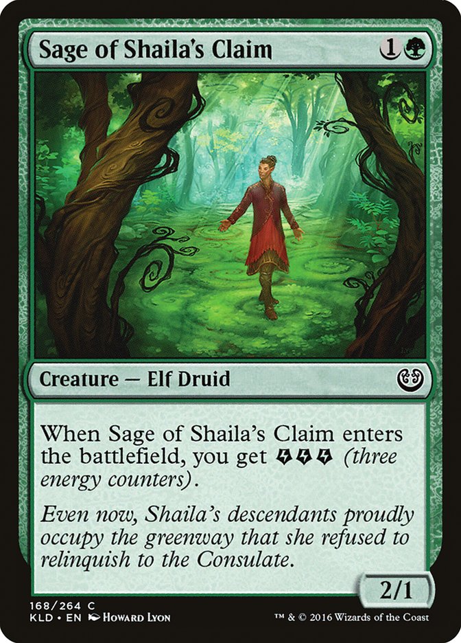 Sage of Shaila's Claim [Kaladesh] [Foil]