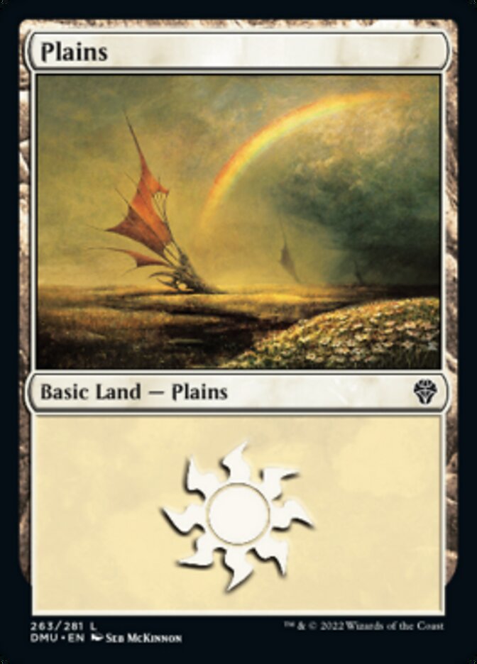 Plains (263) [Dominaria United] [Foil]