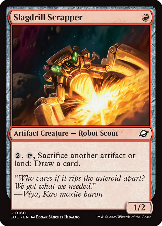 Slagdrill Scrapper [Edge of Eternities] [Foil]