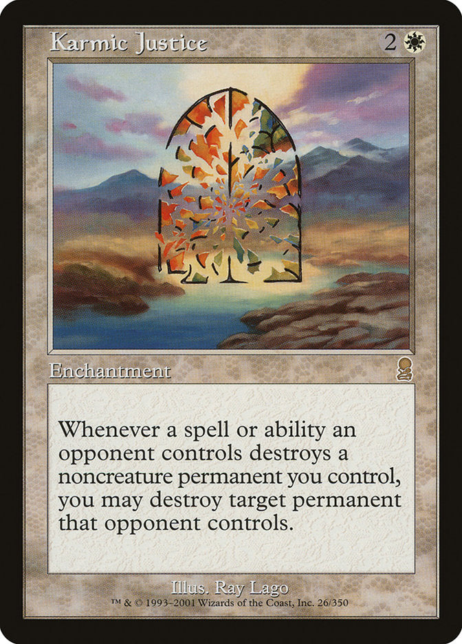 Karmic Justice [Odyssey] [Foil]