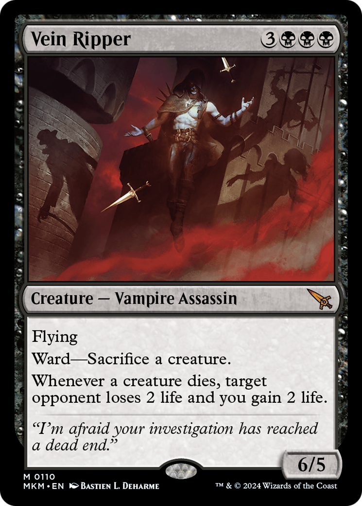 Vein Ripper [Murders at Karlov Manor] [Foil]