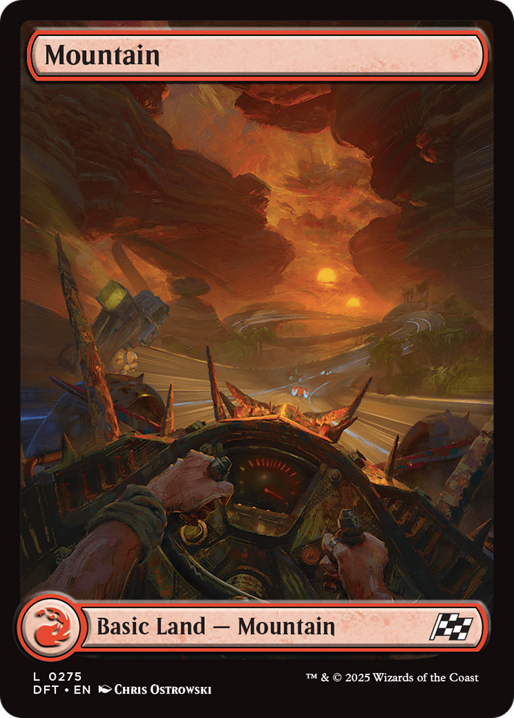 Mountain (0275) [Aetherdrift] [Foil]
