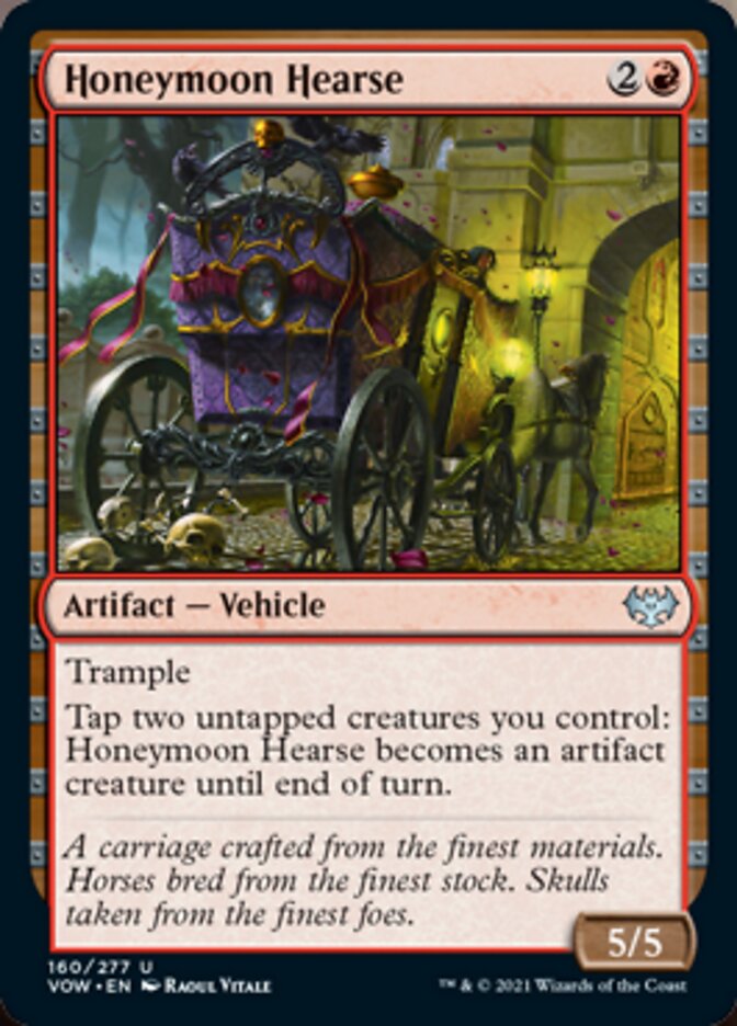 Honeymoon Hearse [Innistrad: Crimson Vow] [Foil]
