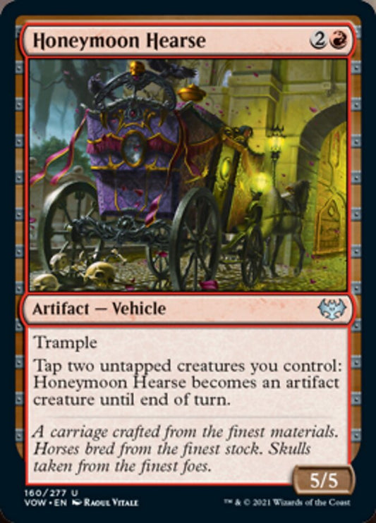 Honeymoon Hearse [Innistrad: Crimson Vow] [Foil]