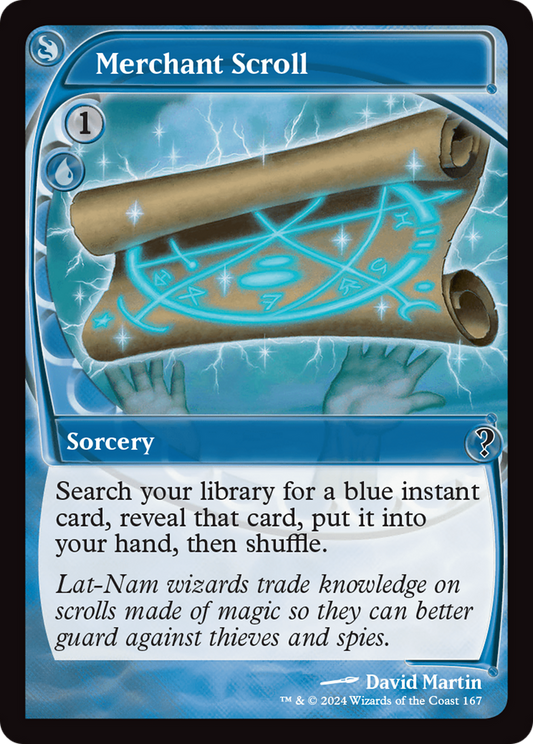 Merchant Scroll (Future Sight) [Mystery Booster 2] [Foil]