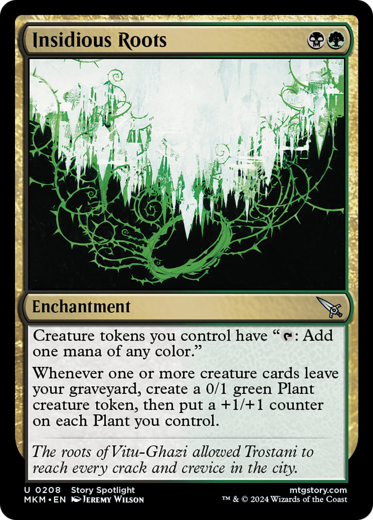 Insidious Roots [Murders at Karlov Manor] [Foil]