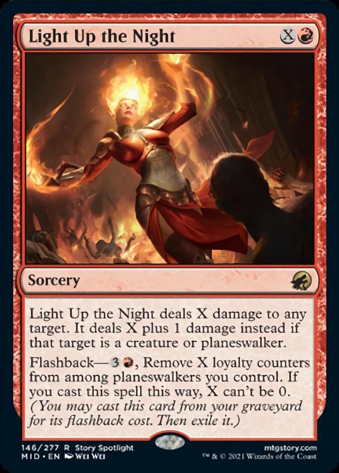 Light Up the Night [Innistrad: Midnight Hunt] [Foil]