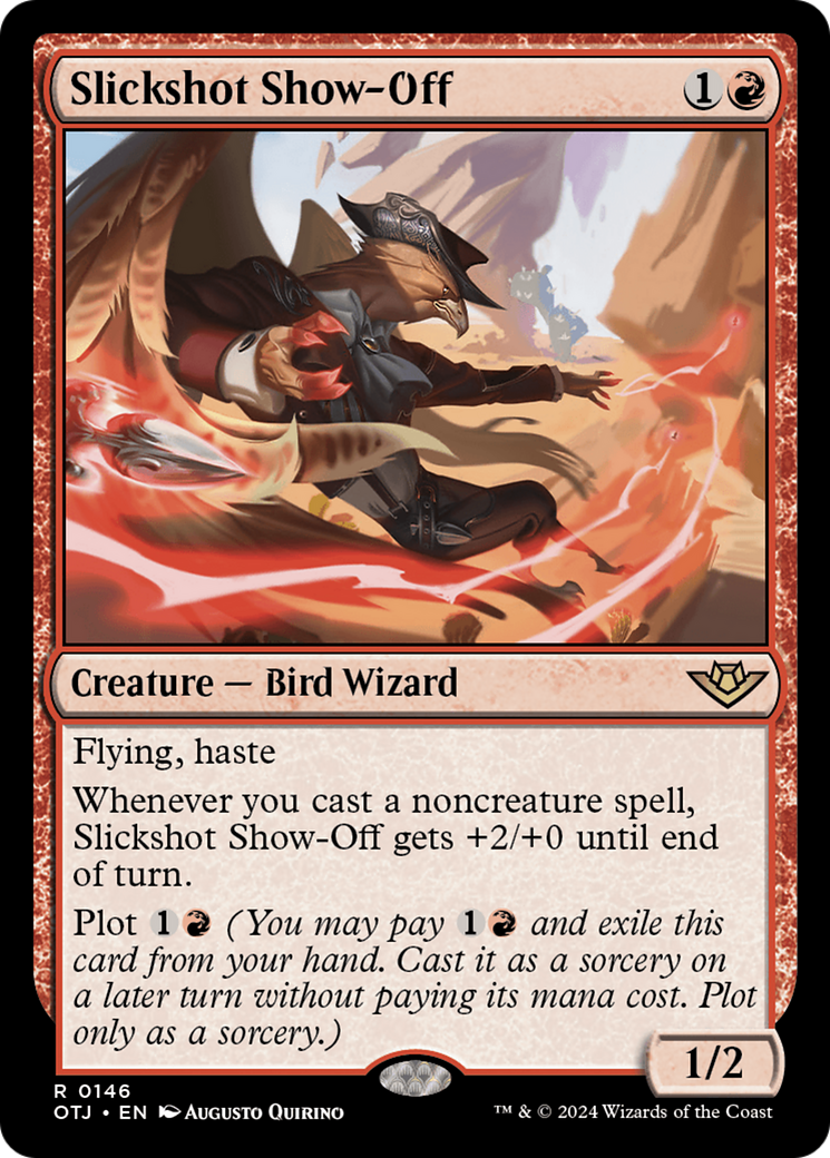 Slickshot Show-Off [Outlaws of Thunder Junction] [Foil]