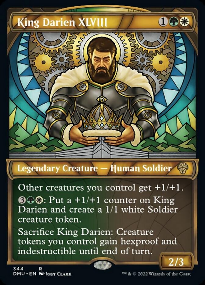 King Darien XLVIII (Showcase) [Dominaria United] [Foil]