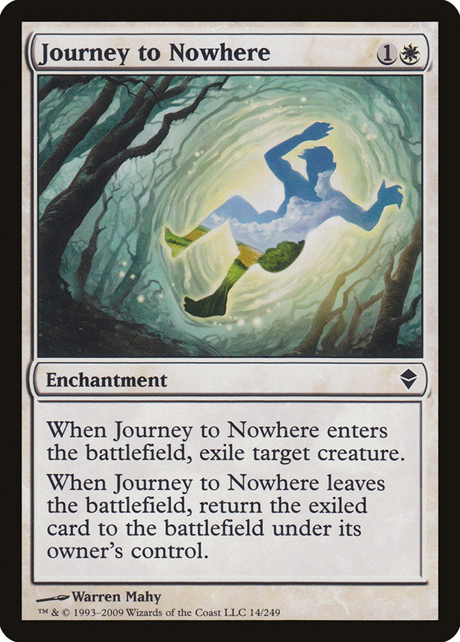 Journey to Nowhere [Zendikar] [Foil]