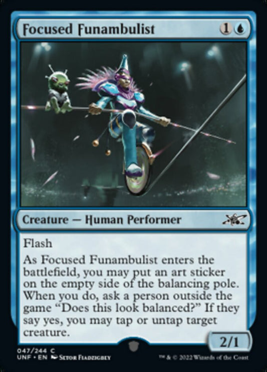 Focused Funambulist [Unfinity] [Foil]