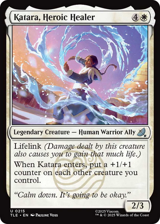 Katara, Heroic Healer [Avatar: The Last Airbender: Eternal-Legal] [Foil]