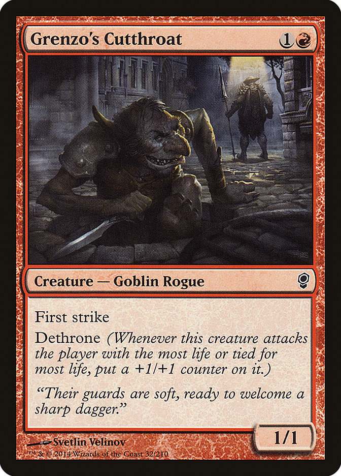Grenzo's Cutthroat [Conspiracy] [Foil]