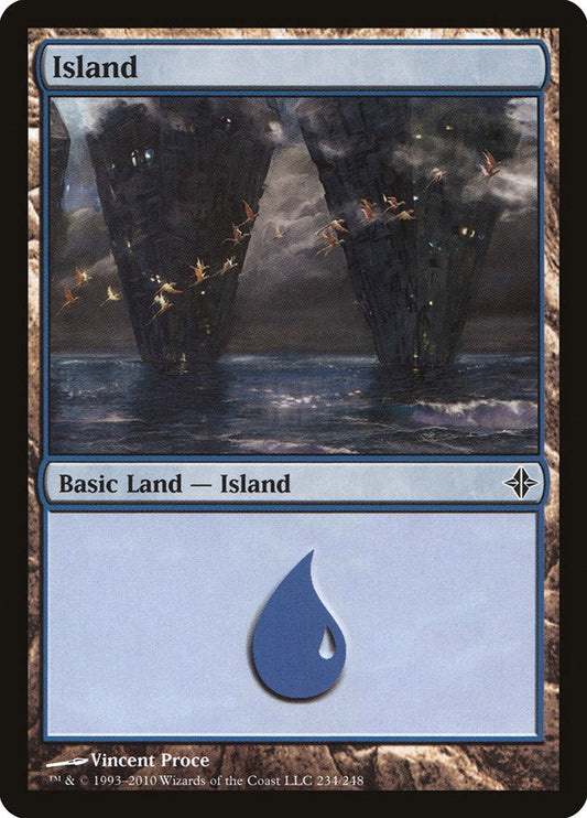 Island (234) [Rise of the Eldrazi] [Foil]