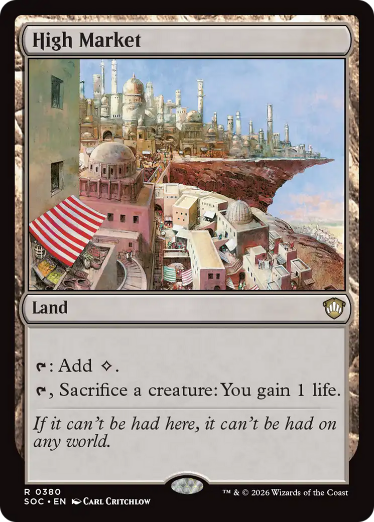 High Market [Secrets of Strixhaven Commander] [Foil]