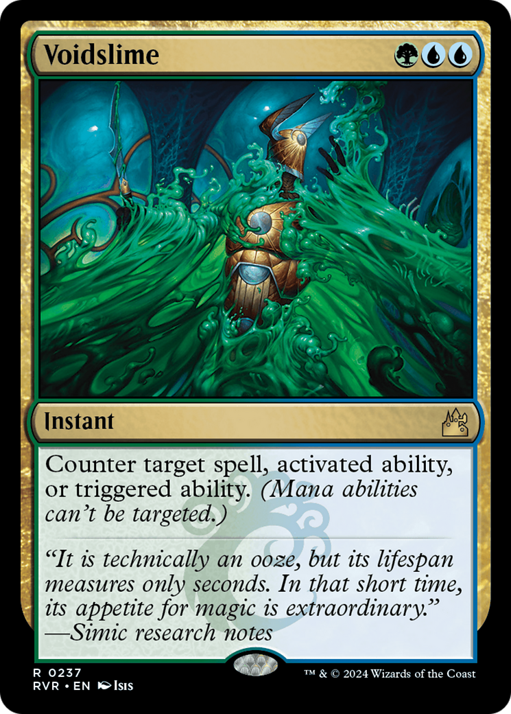 Voidslime [Ravnica Remastered] [Foil]
