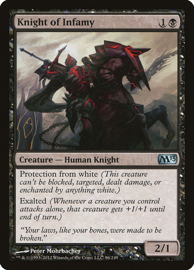 Knight of Infamy [Core Set 2013]