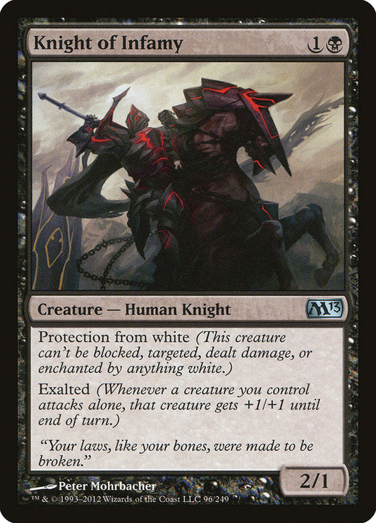 Knight of Infamy [Core Set 2013]