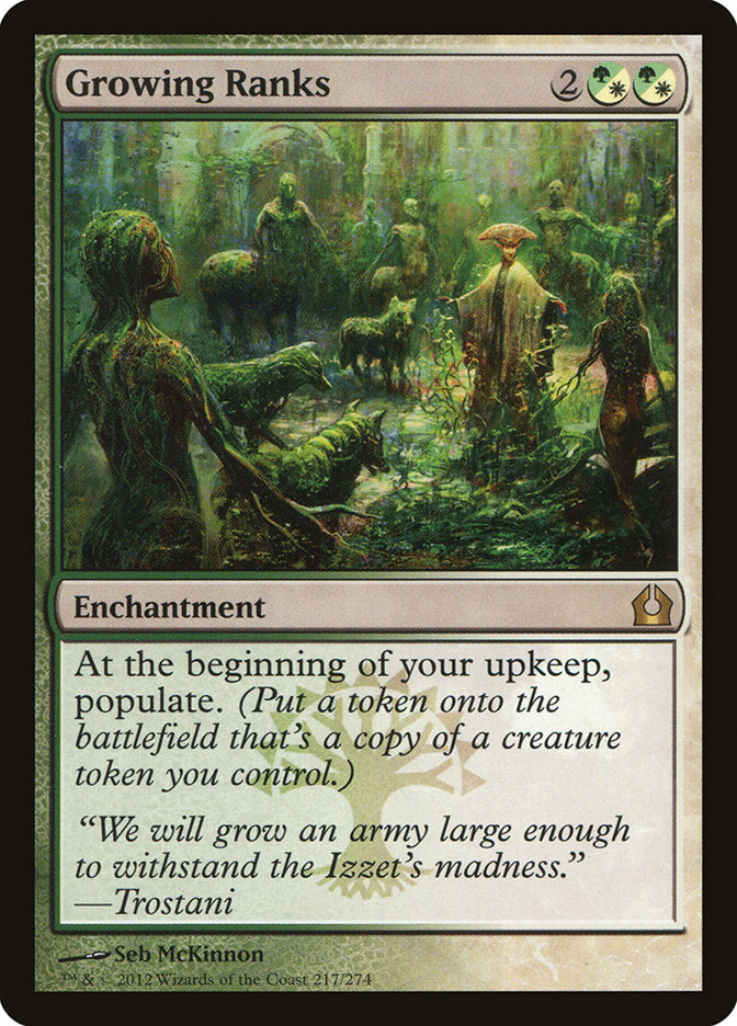 Growing Ranks [Return to Ravnica] [Foil]