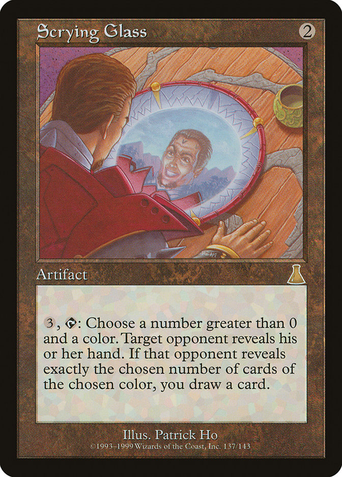 Scrying Glass [Urza's Destiny] [Foil]