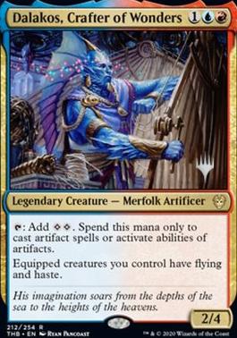 Dalakos, Crafter of Wonders (Promo Pack) [Theros Beyond Death Promos] [Foil]