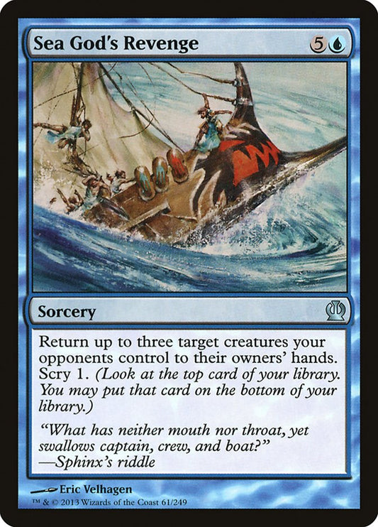 Sea God's Revenge [Theros] [Foil]