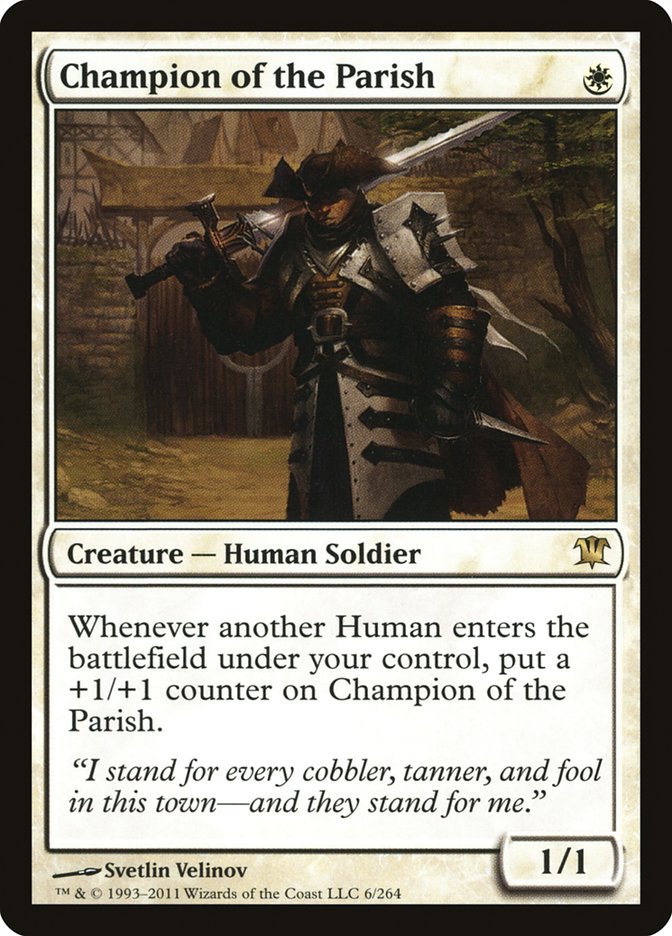 Champion of the Parish [Innistrad] [Foil]
